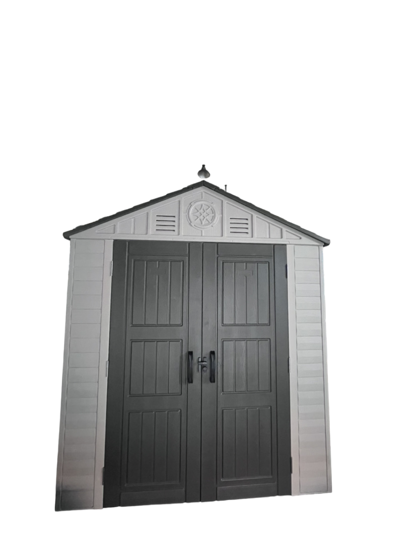Hot-Selling Saint Kitts and Nevis HDPE Plastic Rainproof and Customizable Storage Sheds