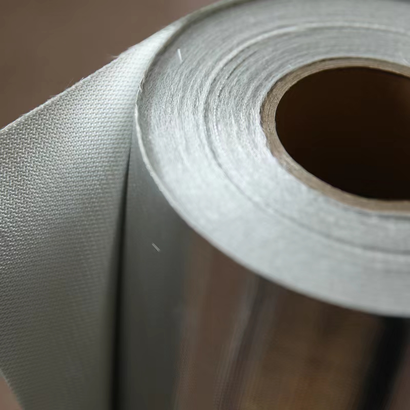 Aluminum Foil Laminated Fiberglass Cloth Aluglass Fabric