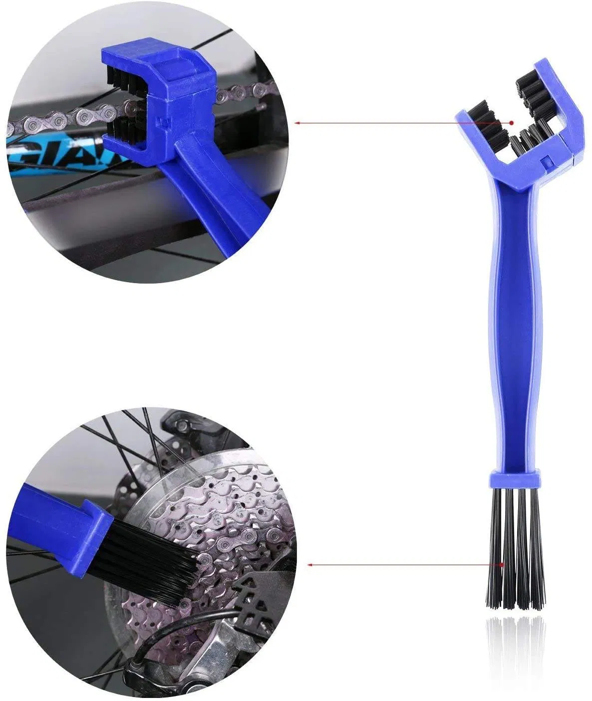 Motorcycle Bike Chain Clean Brush Kit
