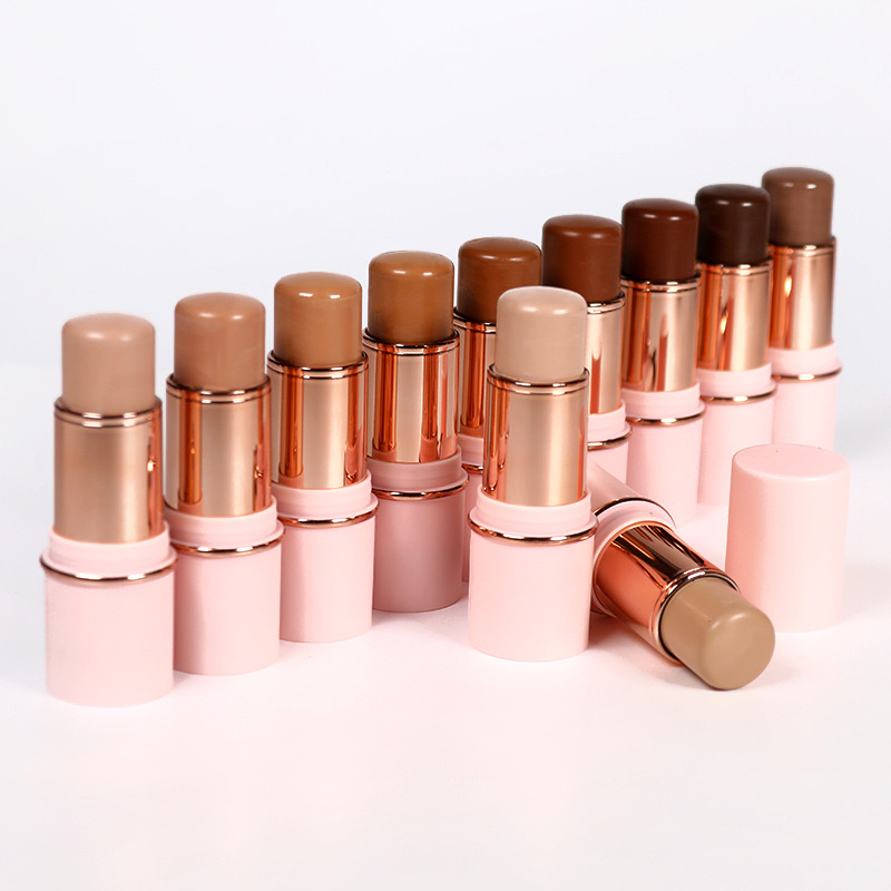 Easy to Use 9 Colors Brown Contour Stick Waterproof High Definte Face Makeup