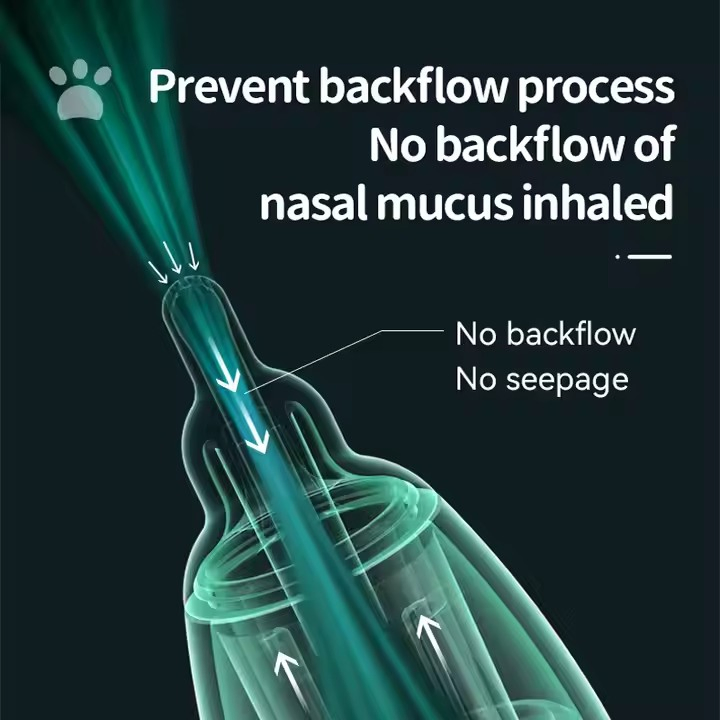 Hot Selling Low Noise Nose Cleaner 3 Gears Suction Electric Baby Nasal Aspirator