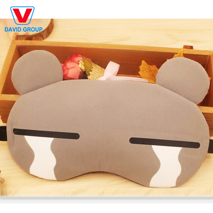 Promotional Products Sleep Eye Mask with Cartoon Pattern with Customized Logo