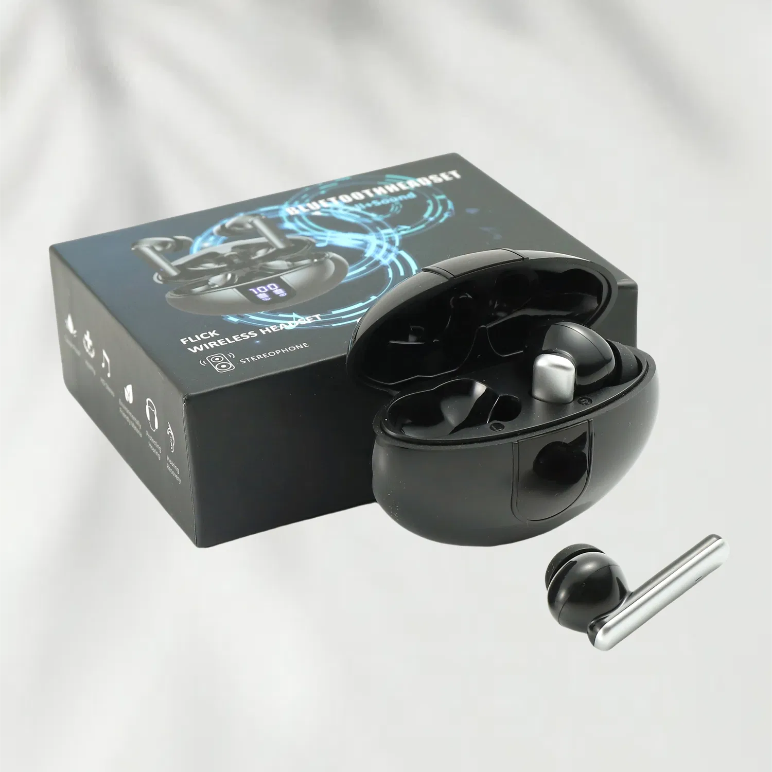 Compact Wireless Earbuds for Business Resellers with Enhanced Comfort