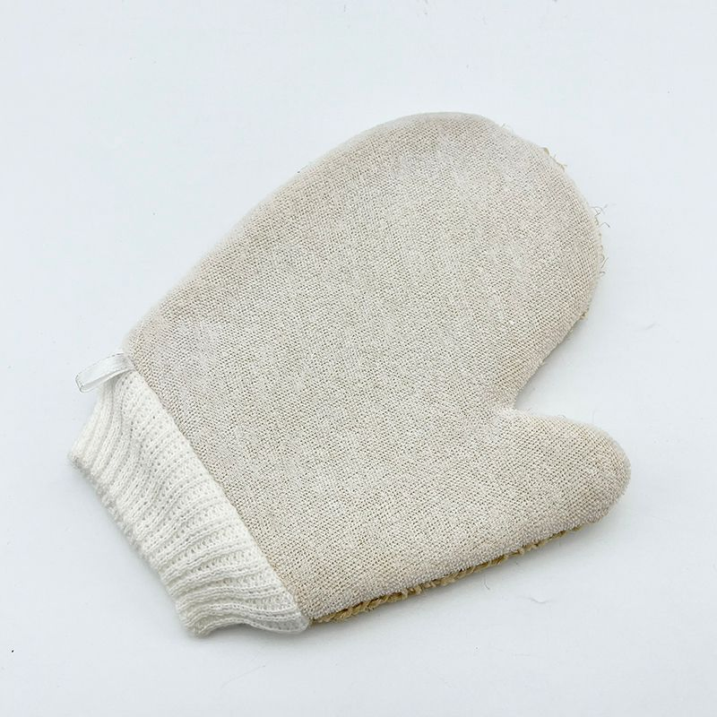 Hotel Eco Friendly Biodegradable Back Cleaning Cotton Bath Scrubber for Dead Skin Removal