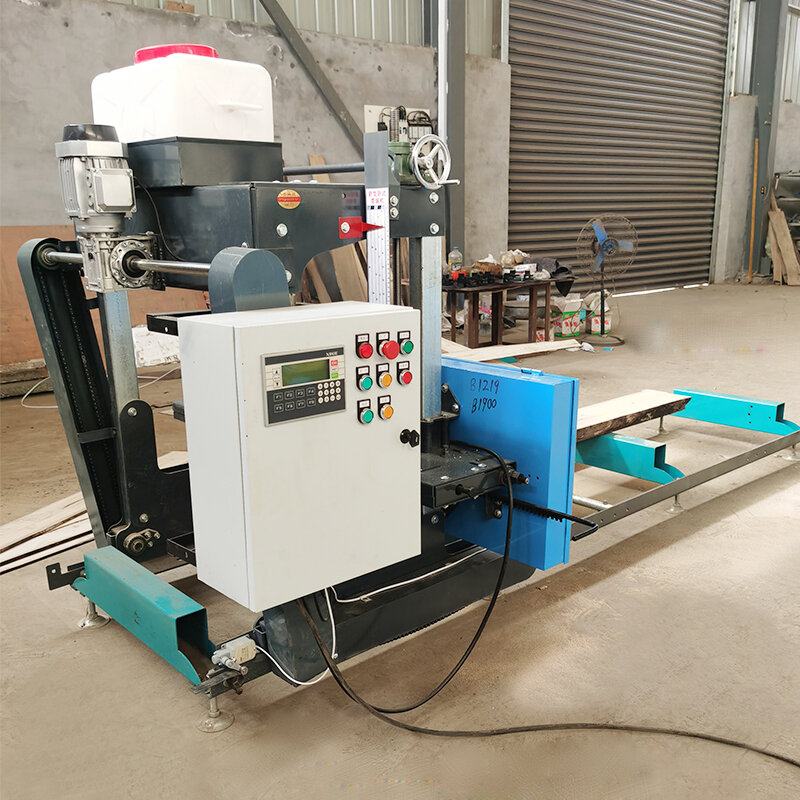 Пилорама ленточная горизонтальная с гидравликой