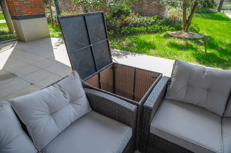 Садовая мебель обеденная ротанг плетеная столы стулья патио