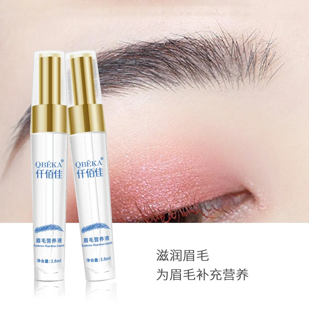 Qbeka Eyebrow Nutrition Liquid Non-Greasy Fast-Absorbing Extension Conditioner Safe for Sensitive Eyes