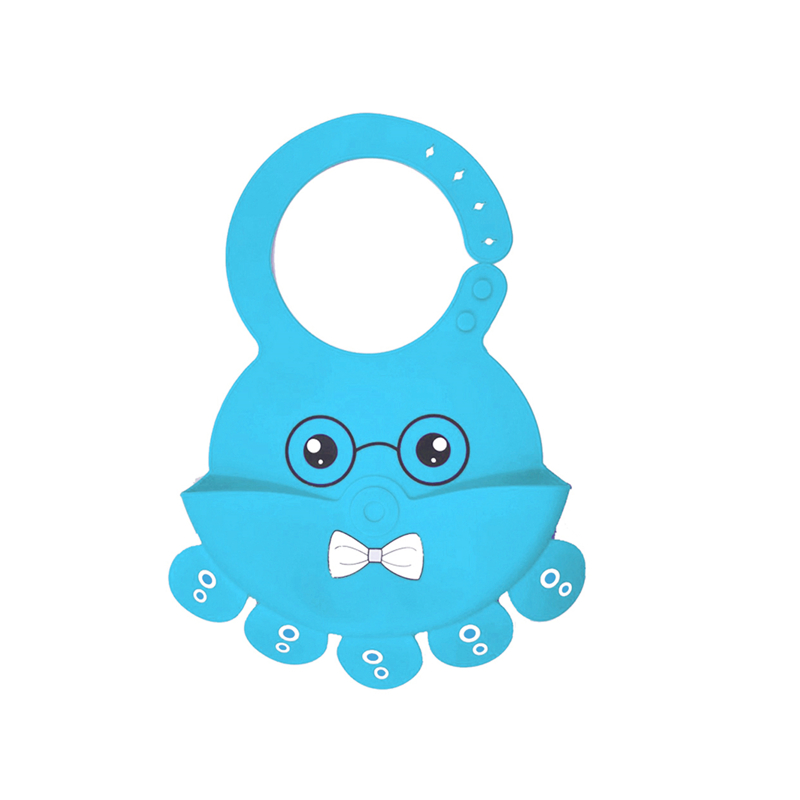 Silicone Octopus Bibs: Waterproof Baby Feeding Solution for Clean Meals