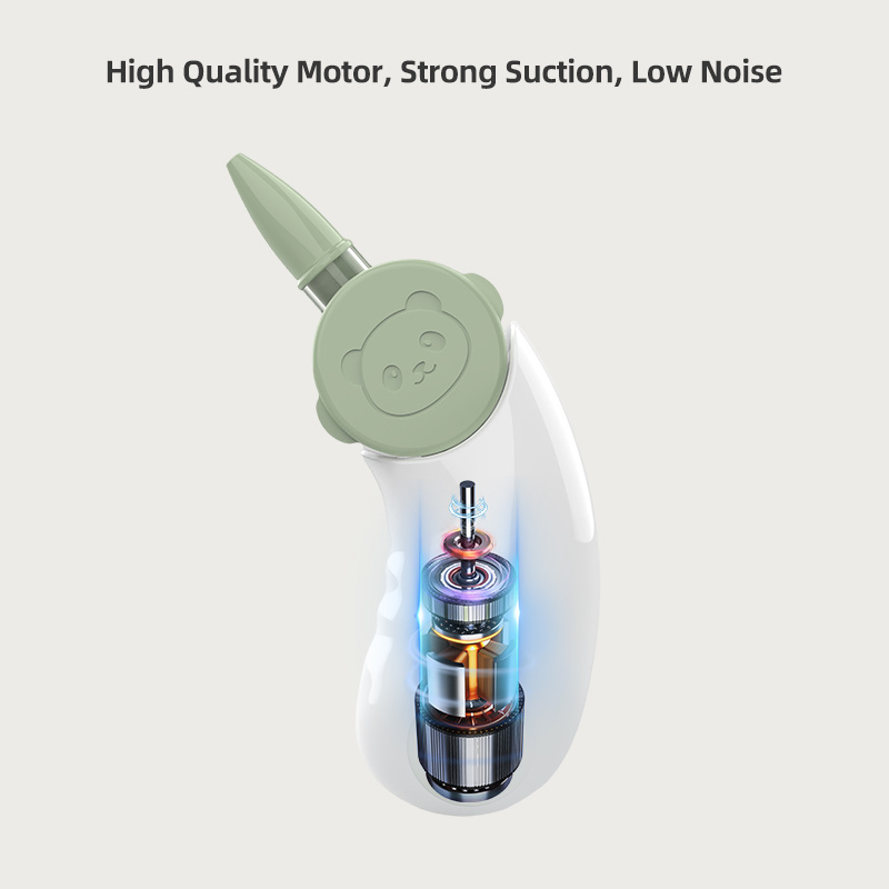 Electric Baby Nasal Aspirator Safe Hygienic Nose Snot Cleaner for Newborns