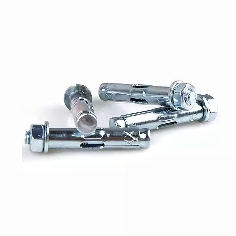 Анкерный болт с гайкой и шайбой M8-M20, оцинкованный