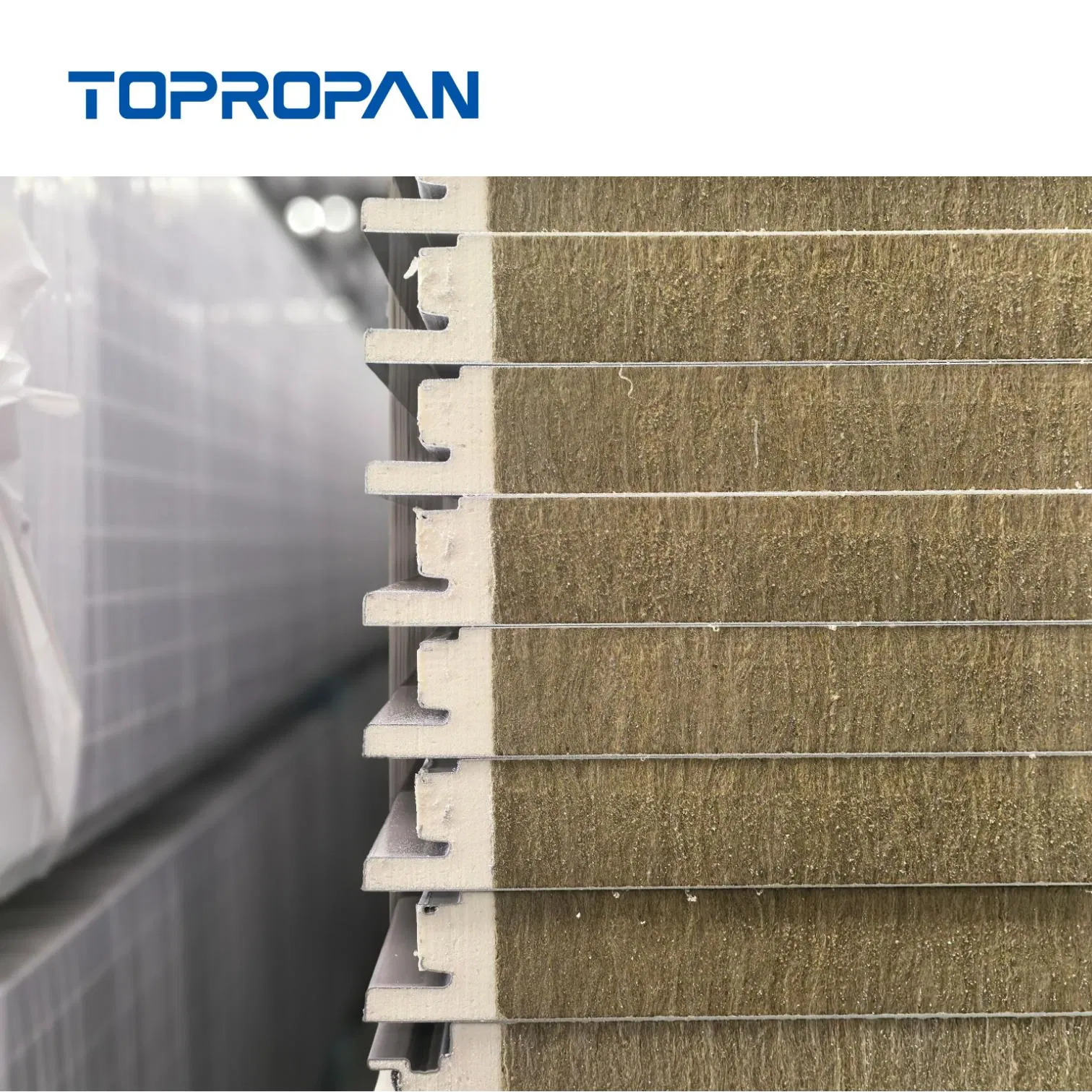 Light Weight Customized Wall Insulated Acoustic PU/PIR/Rock Wool Sandwich Panel with Factory Price