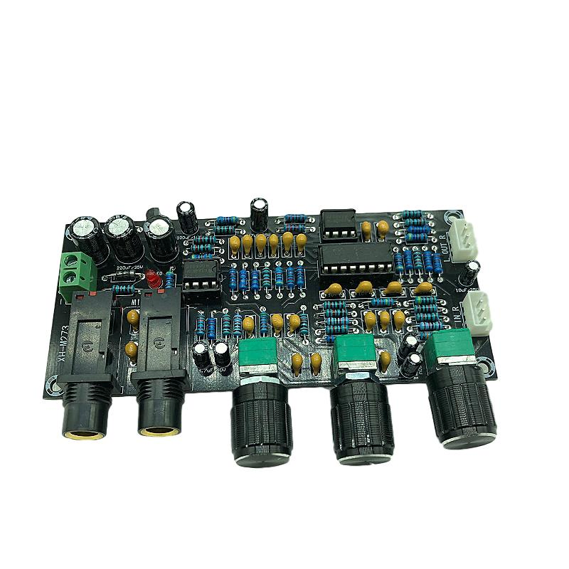 Xh-M273 PT2399 Digital Microphone Amplifier Board Reverberation Karaoke Ok Reverb Amplifier Ne5532 Pre Amplifier Tone Board