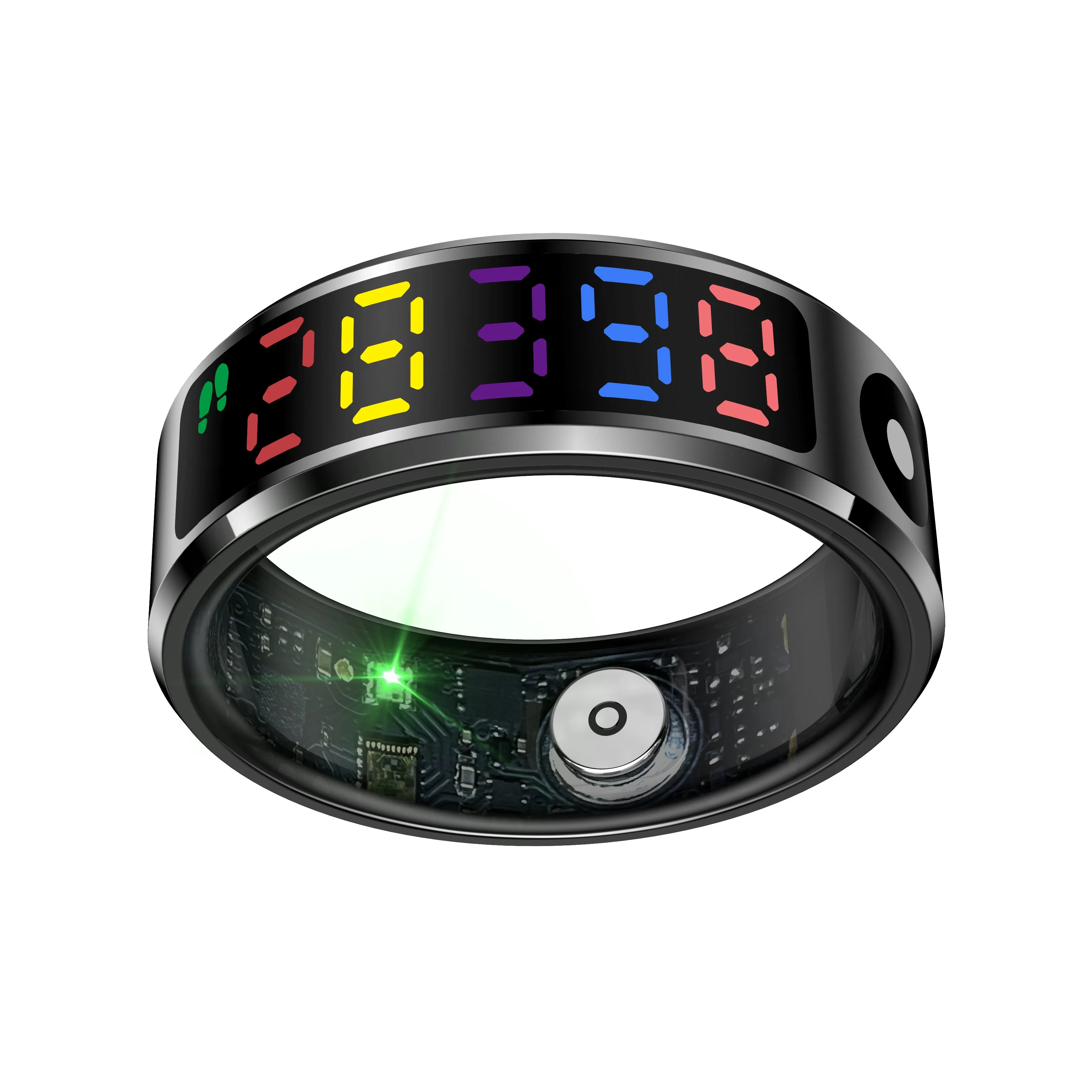 Умное кольцо 2025 с экраном и мониторингом здоровья