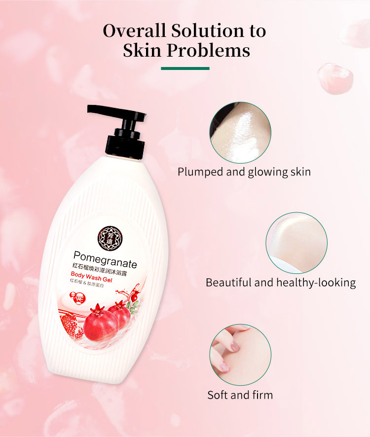 Private Label Bath Supplies Body Wash Skin Whitening Shower Gel Cream