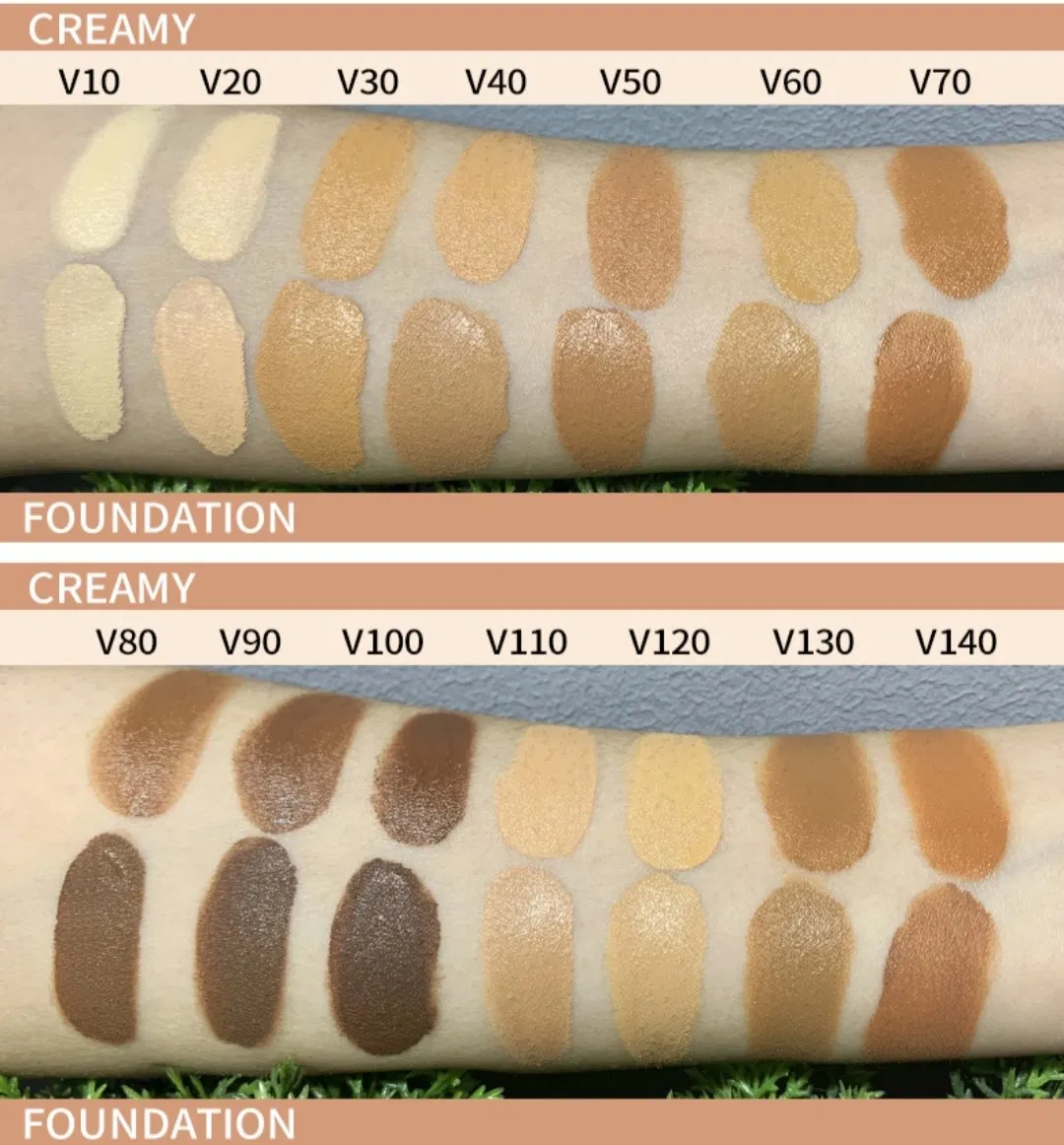 Makeup High Quality Full Coverage Foundation and Concealer Creamy Liquid Foundation