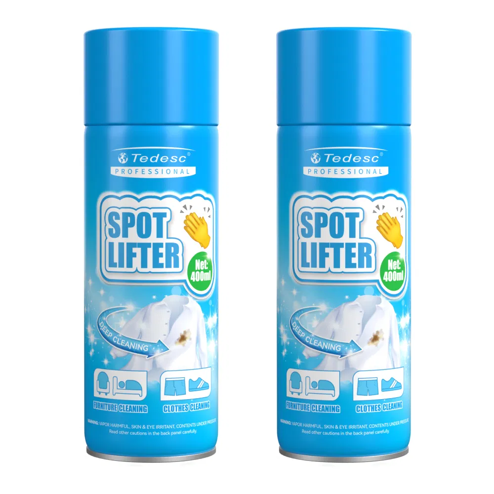 Dry White Powdered Aerosol Stain Remover Spot Remover Aerosol Stain Lifter