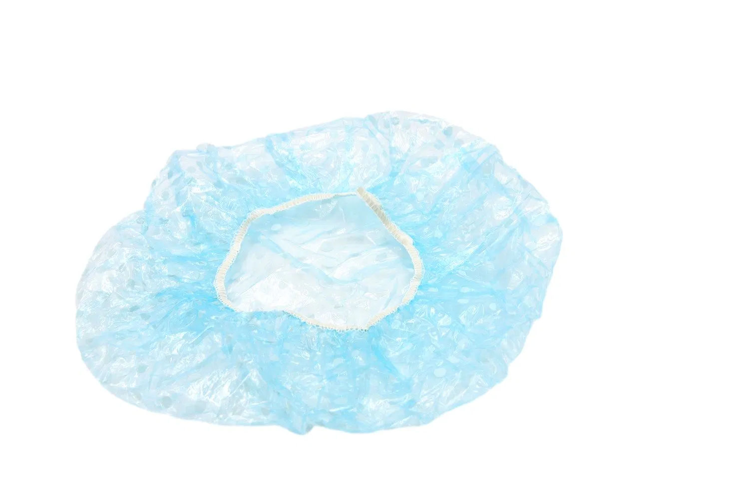 PVC Black Double Shower Cap