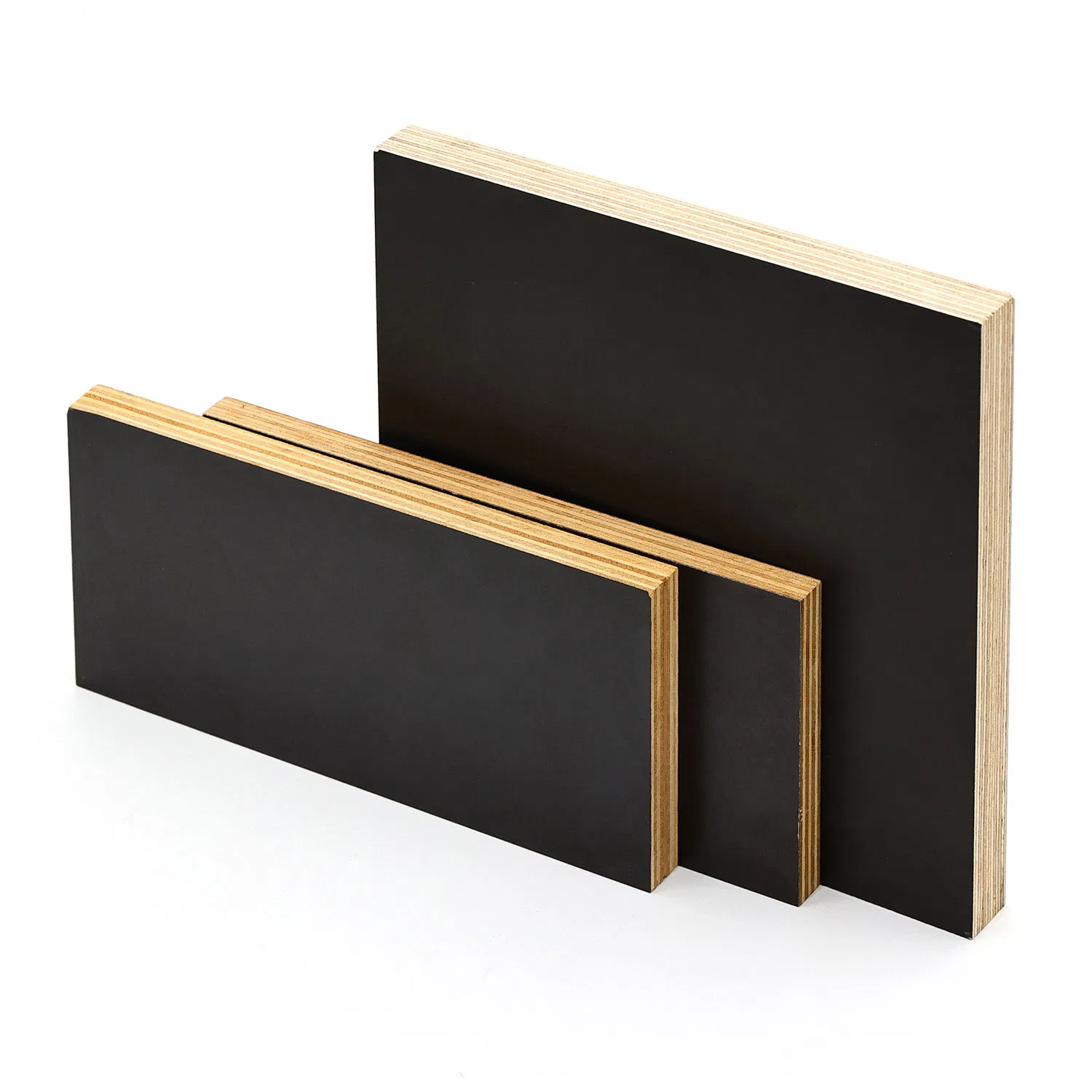 Construction Shuttering Board Phenolic Plywoods Black Finger Joint Recycled Concrete Formwork Film Faced Plywood