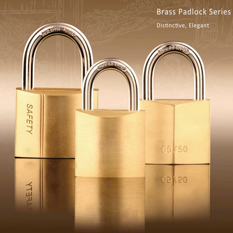 High Quality Sample Available 20-70 mm OEM Anti-Rust Solid Brass Brass Padlock