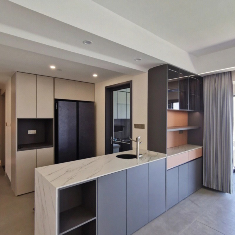 Sleek Modern Melamine Board Cabinet with Elegant Design