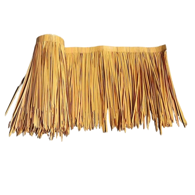 High Quality Modern Design Artificial Wheat Straw Thatched Roof Gazebo Balinese Hut Waterproof