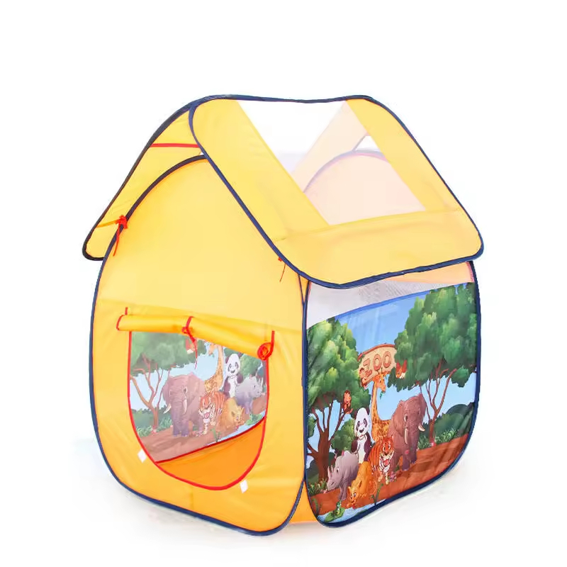 Wholesale Kids Play Dome Tent Kids Castle Play Tent Cartoon Pictures Portable Tent