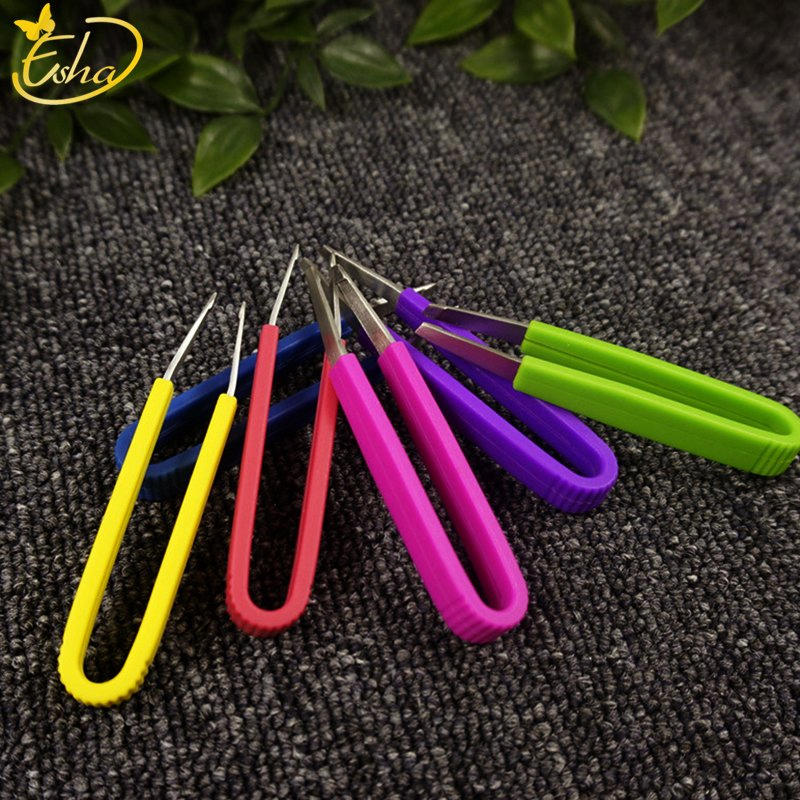 Hair Removal Stainless Steel Silicone Slanted Eyebrow Tweezers