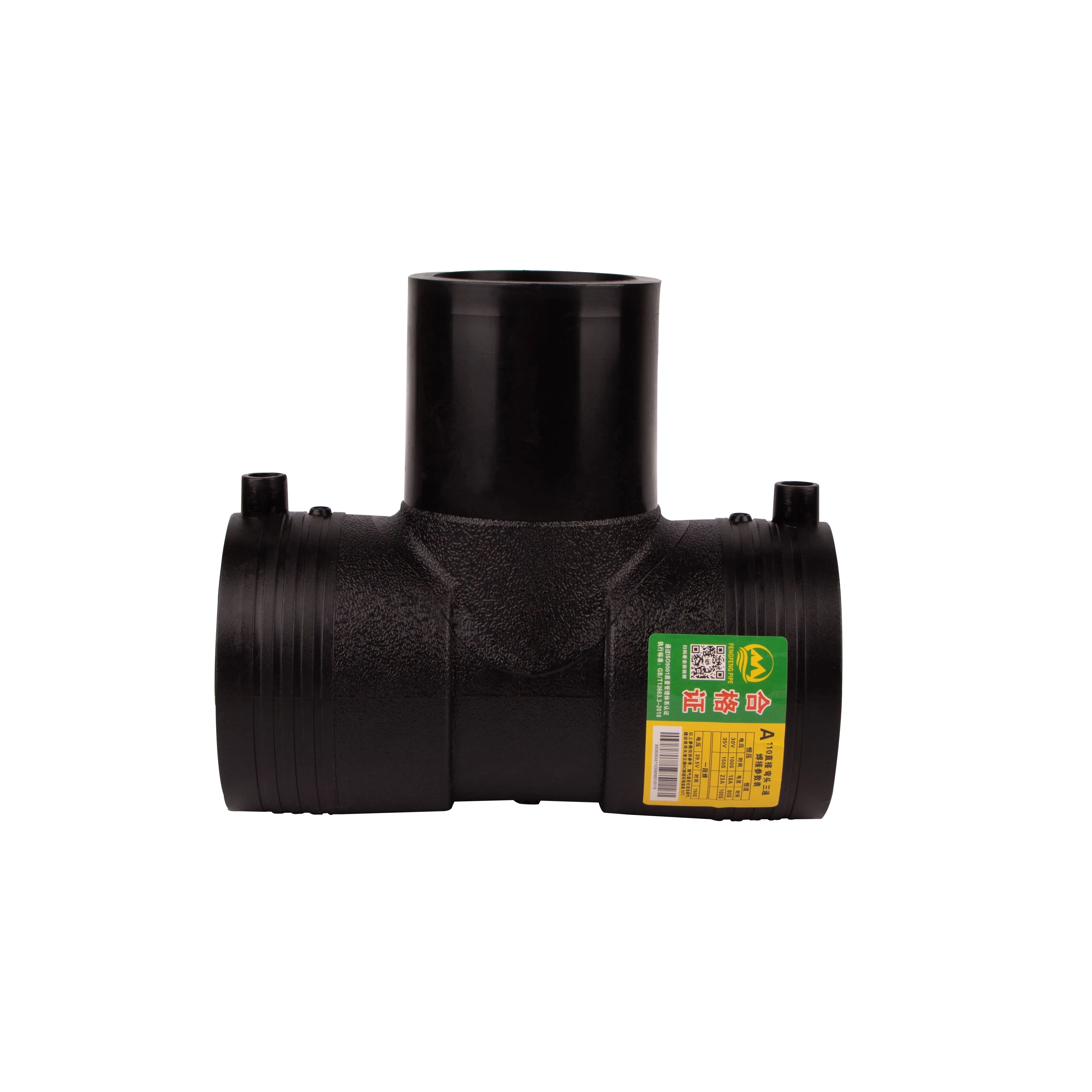 HDPE Electrofusion Equal Tee 400mm Electrofusion Fitting PE Pipe Fitting