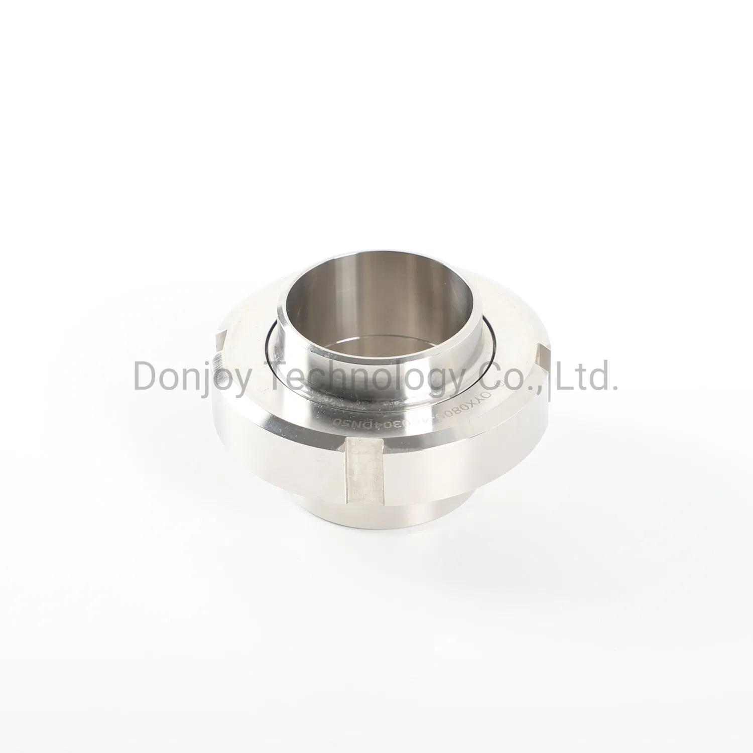 Food Grade Stainless Steel Round Union Nut Complete Set