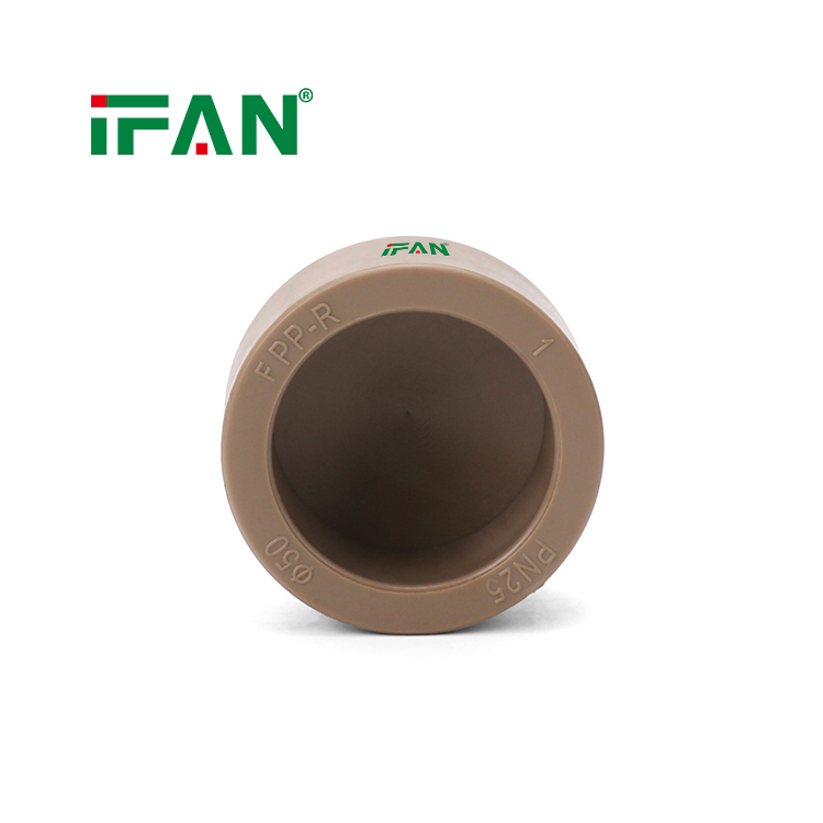 Ifan Factory Price PPR End Cap Libya Grey PPR Pipe Fitting Plastic PPR End Cap for Pipe
