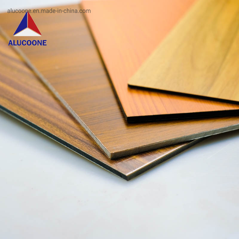 Alucoone 2000mm Width Light Color Decorations Aluminum Composite Panel