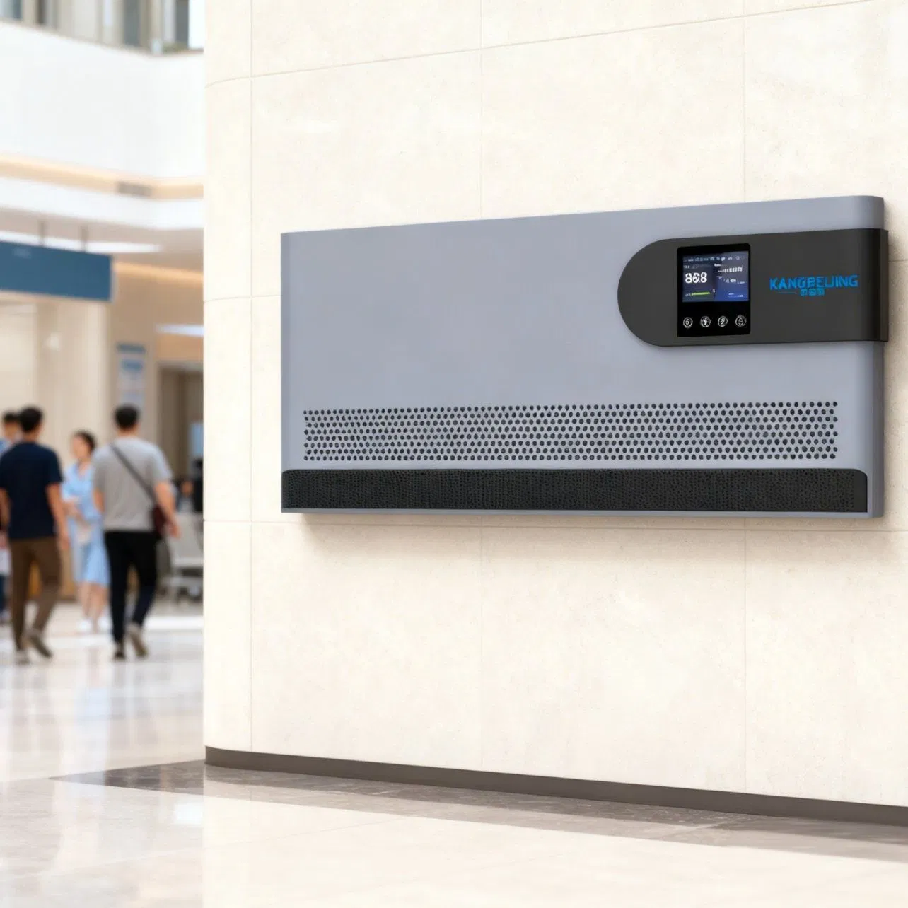 2026 Wall-Mounted Plasma Air Purifier, HEPA  Air Filter Bathrooms and Medical Waste Areas in Garbage Stations,Energy-Saving, Eco-Friendly,China Factory,Kj-501ty