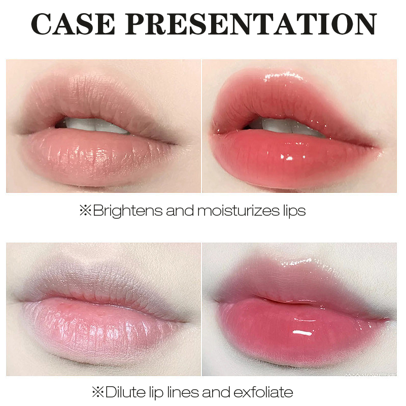 Pink Aluminum Jar Lip Balm Deep Repair Nourish Hydrating Fade Lip Film