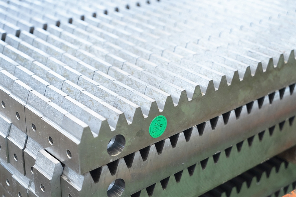 Construction Machinery Mast Section Gear Rack Lift Hoist Spare Parts for Building