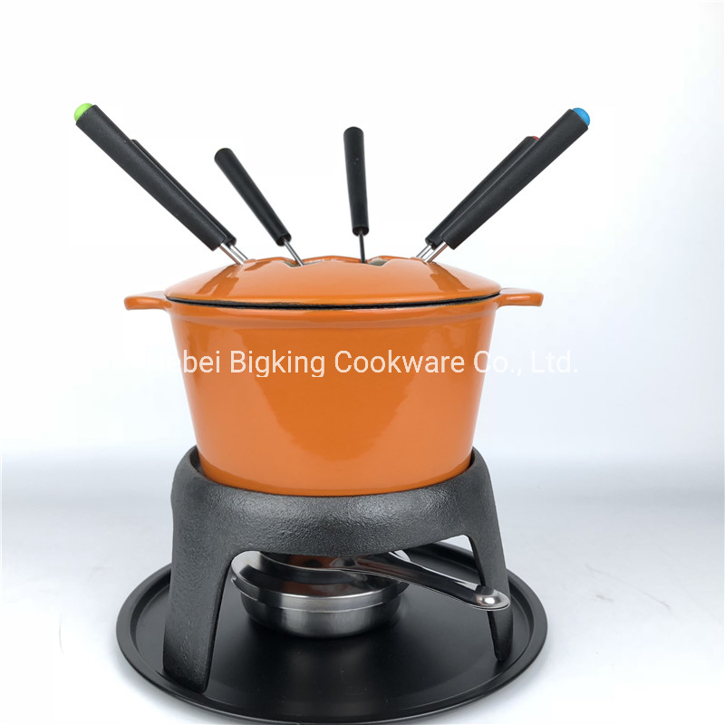 Набор для фондю Friends Party, чугунный, эмалированный