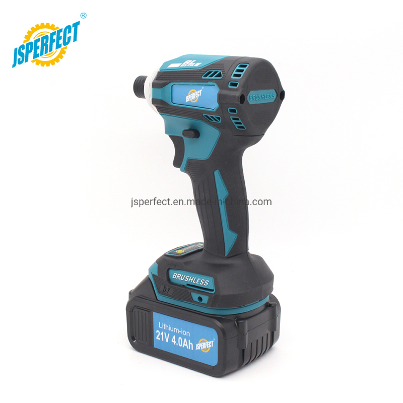 21V Mini Cordless Impact Screwdriver with 4000mAh Brushless Motor