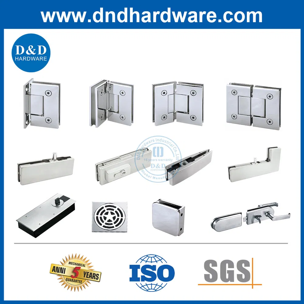 Glass Door Must Use Door Hardware Floor Spring with Stainless Steel Cover