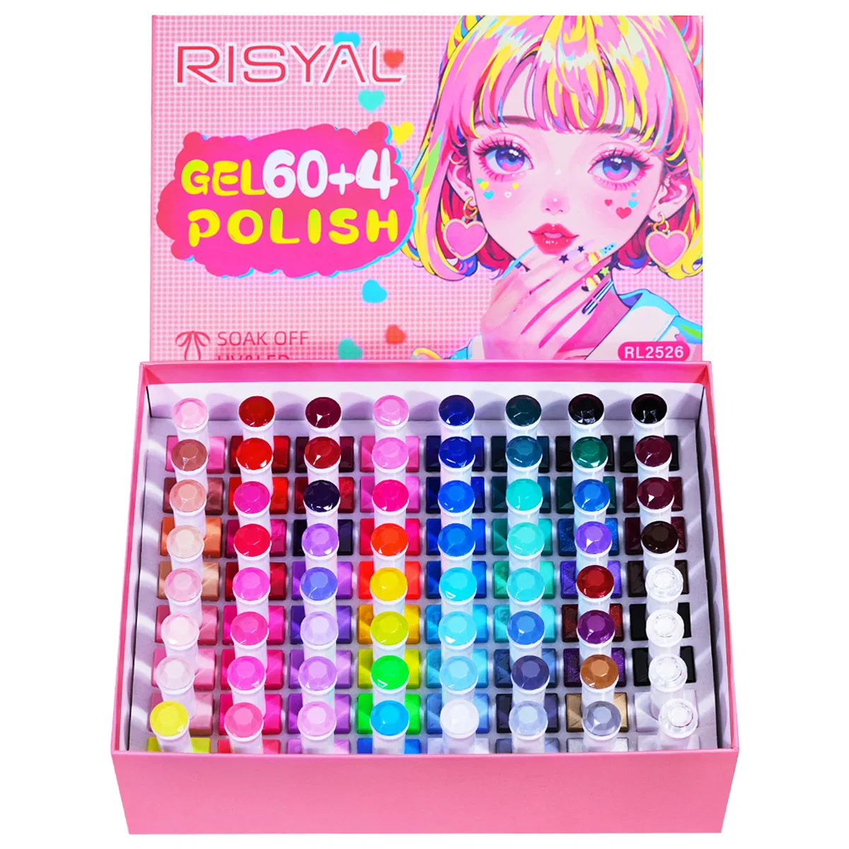 Jinhua Source Factory Customized 8ml Water-Based Nail Polish Quick-Drying Peelable and Transparent Bottle Packed
