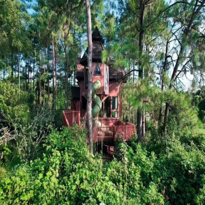 Carbonized Wood Preservative Wooden House Beam Log Column