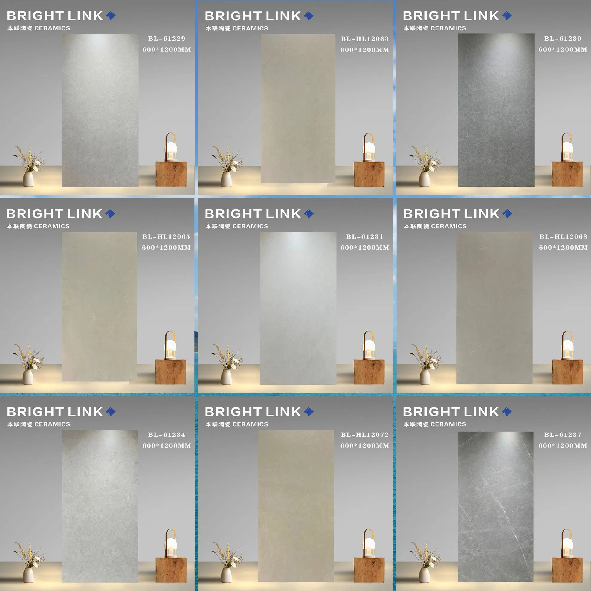 Rustic Floor Tile 60*120cm with Glorious Quality Matte Porcelain Antique Tile