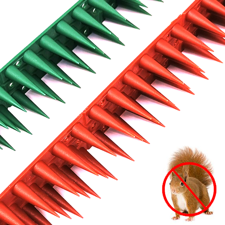 Шипы защитные от птиц и кошек для забора и стен