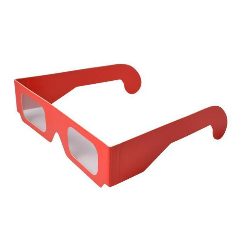 Factory Wholesale Customizable Printed Paper Love Glasses 3D Glasses Special Glasses