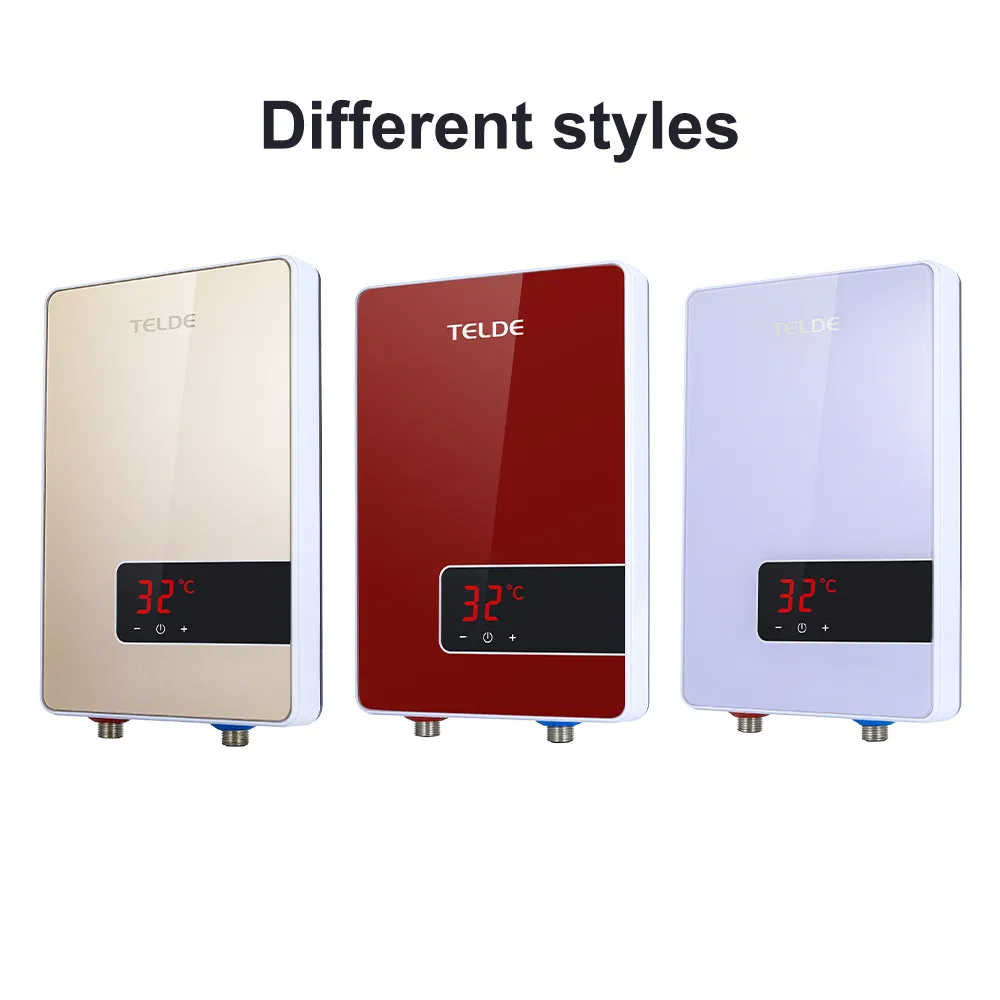 Tankless Water Heater with High Power Efficiency and Safety Mechanisms