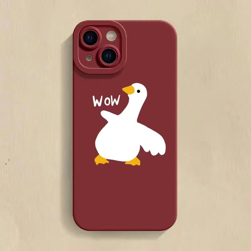 Чехол для iPhone прозрачный белый, мягкий TPU
