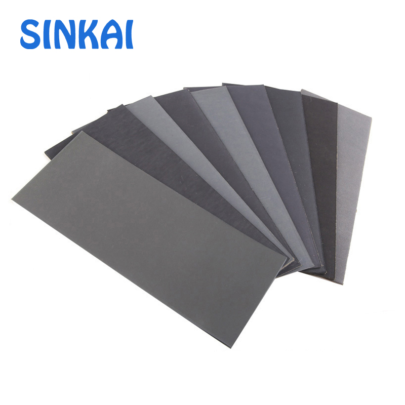 Наждачная бумага 100 шт, 9x11 дюймов, для сухой и влажной шлифовки