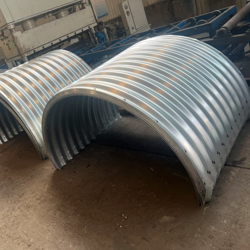 1000mm 1500mm Diameter Corrugated Culvert Pipe Custom Lengths