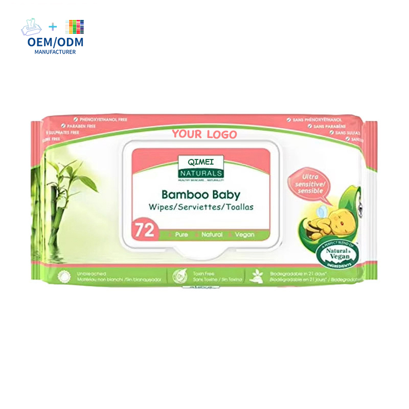 China OEM Factory Wholesale Baby Wipe 80PCS Non-Woven Wet Wipes OEM Brand Wipes