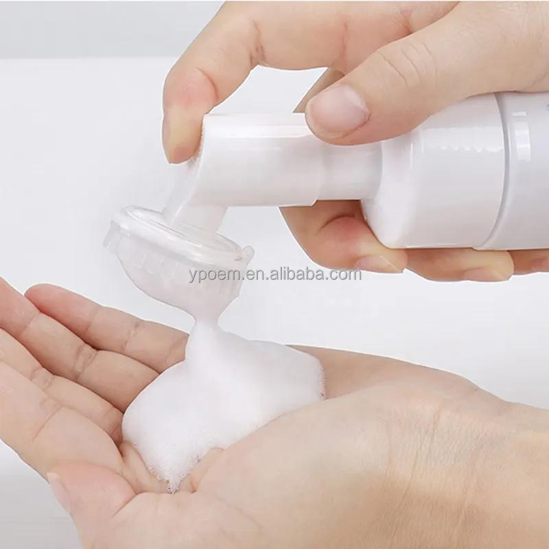 Top Grade Natural Cleansing Mousse Facial Cleanser Gentle Rose Foam Facial Wash