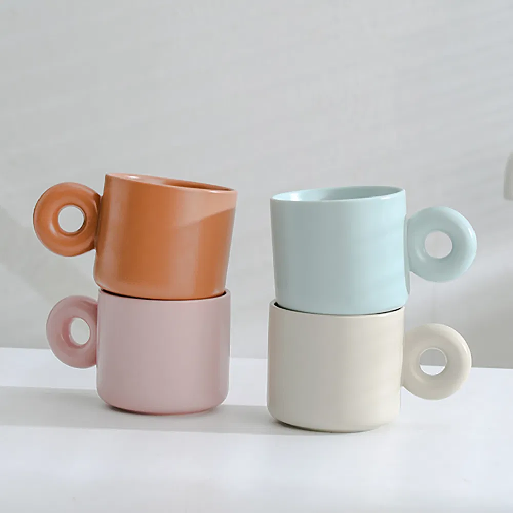 Керамическая кружка для кофе 300 мл, с принтом