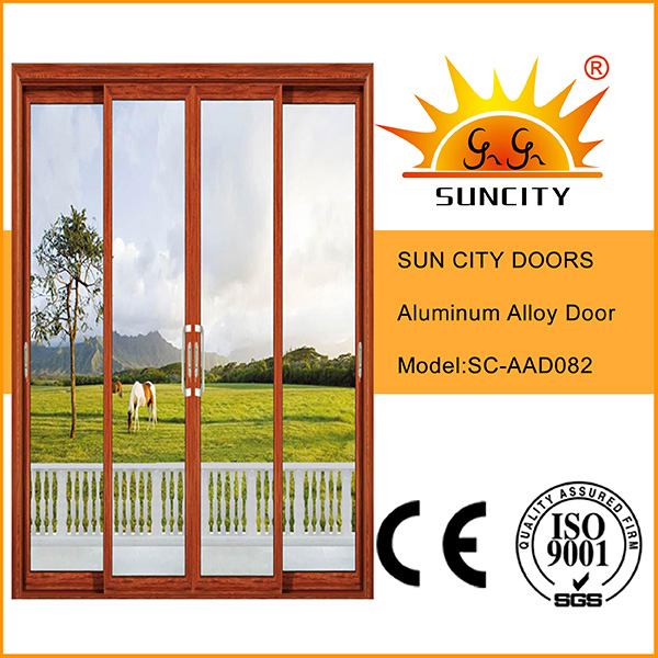 Hot Sale Cheapest Glass Aluminum Doors (SC-AAD082)